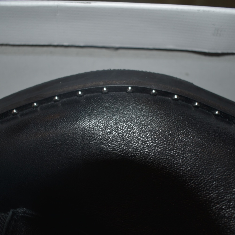 Steve Madden Indya Black Leather Bootie - Picture 8 of 8